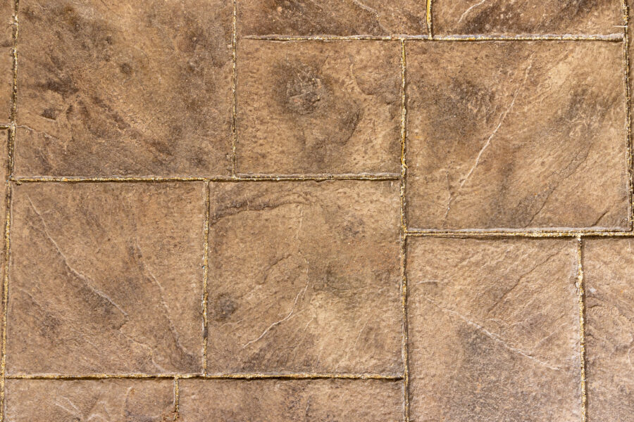 A close-up of tiles